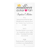 Carte de verticale de collection de signature de (Devant)