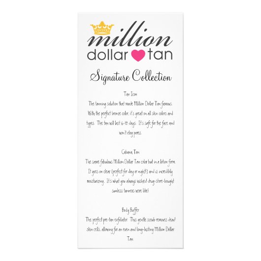 Carte de verticale de collection de signature de (Devant)