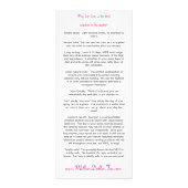 Carte de verticale de collection de signature de (Dos)