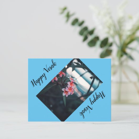 carte de Vesak (Debout devant)