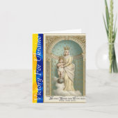 Carte de victoire pour l'Ukraine (Devant)