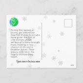 Carte de vie personnalisée pour les entreprises (Dos)