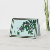 Carte de Vigne de Fleur de la Passion (Devant)