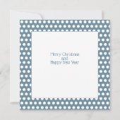 Carte de village de Noël (Dos)