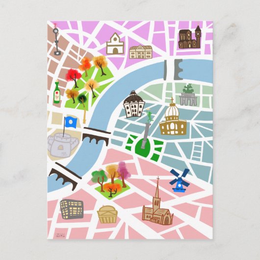 Carte de ville (Devant)