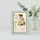 Carte de vinrage Anniversaire Démodé Wives (Debout devant)