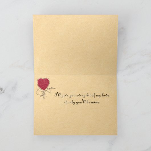 Carte de Vintage (Intérieur)