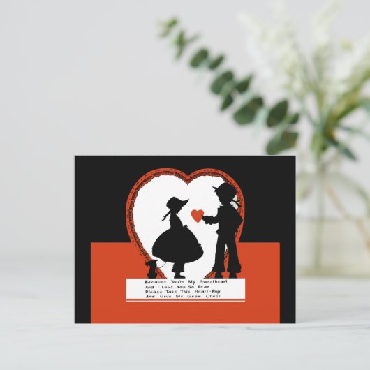 Carte de Vintage (Debout devant)