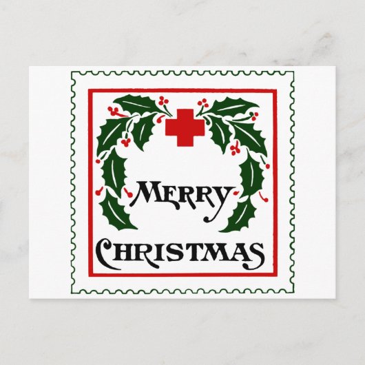 CARTE DE VINTAGE DE NOËL (Devant)