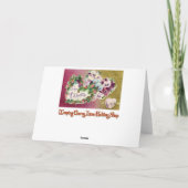 Carte de Vintage Valentine Pansy (Dos)