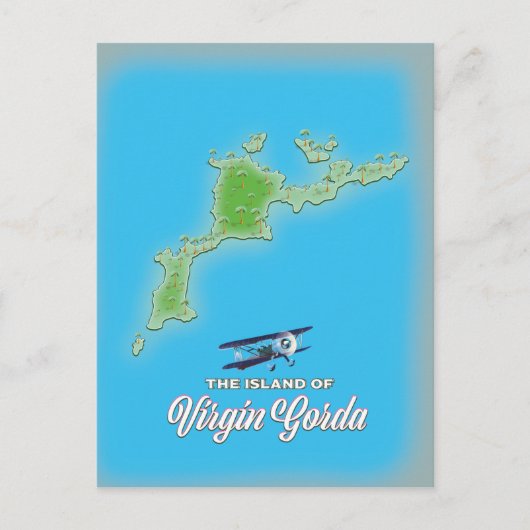 Carte de Virgin Gorda (Devant)