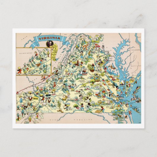 Carte de Virginia Funny (Devant)