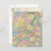 Carte de Virginie, Maryland et Delaware (Devant / Derrière)