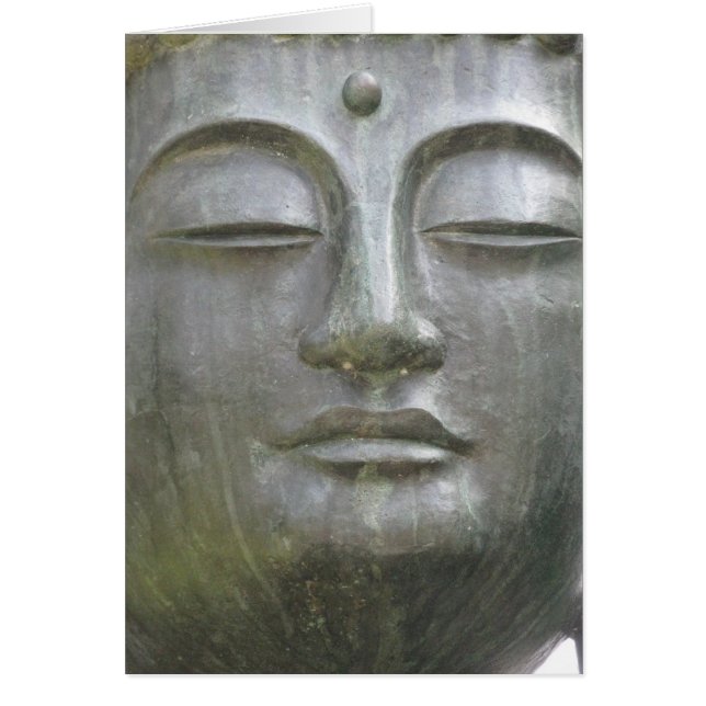 Carte de visage de Bouddha (Devant)