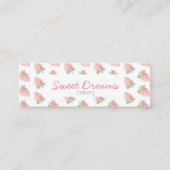 Carte De Visita Mini Strawberry (Devant)