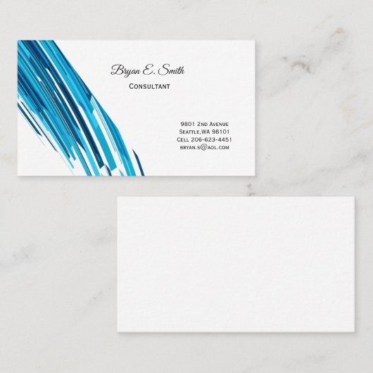 Carte de visite (Devant / Derrière)