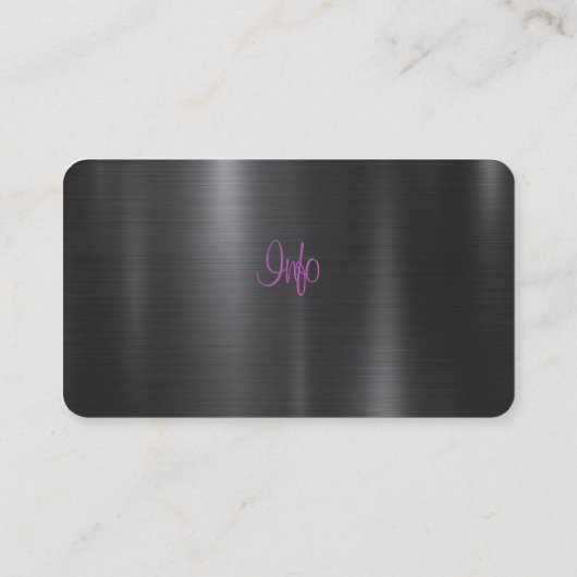 carte de visite (Dos)