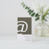 @ CARTE DE VISITE (Debout devant)