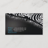 Carte de visite (Dos)