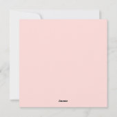 Carte de visite (Dos)