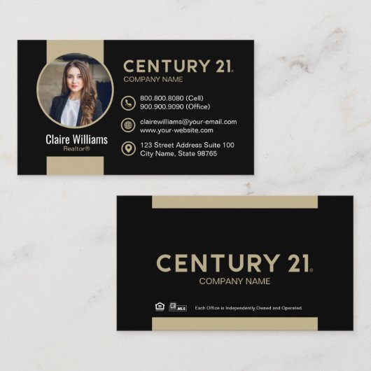 Carte de visite (Devant / Derrière)