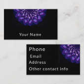 Carte de visite (Devant / Derrière)