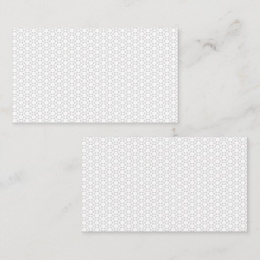 Carte de visite (Devant / Derrière)