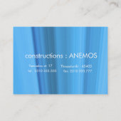 carte de visite (Dos)