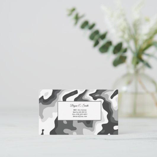 Carte de visite (Debout devant)