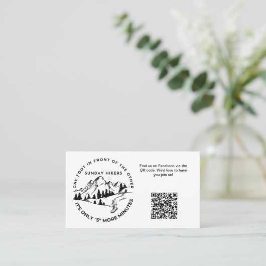 Carte de visite (Debout devant)