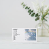 Carte de visite (Debout devant)