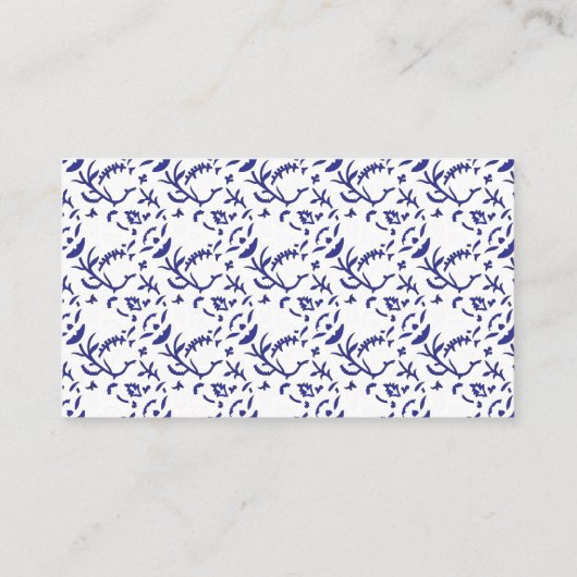 Carte de visite (Dos)