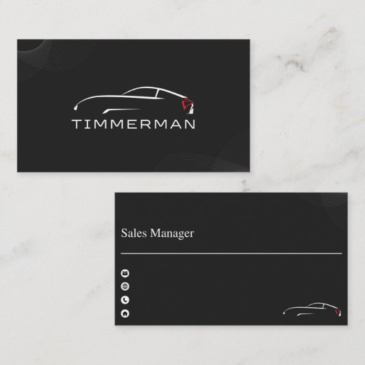 Carte de visite (Devant / Derrière)