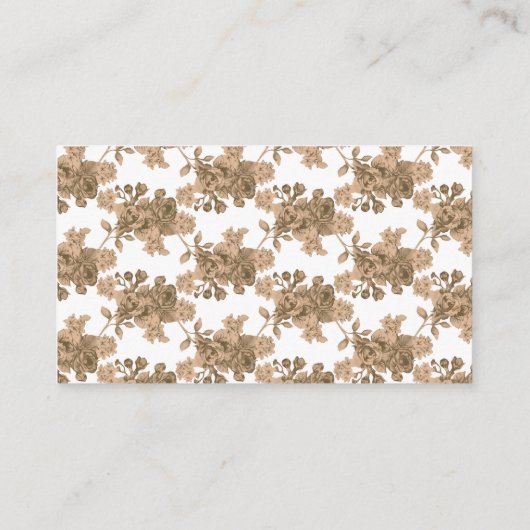 Carte de visite (Dos)