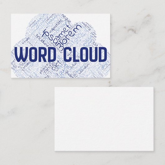 Carte de visite (Devant / Derrière)