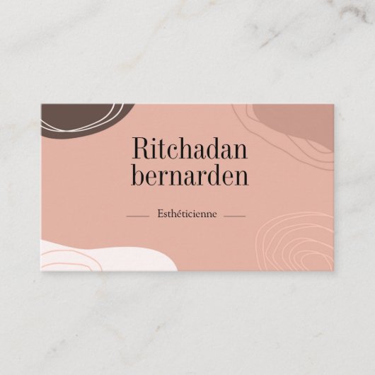 carte de visite (Devant)