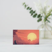 Carte de visite (Debout devant)