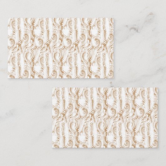 Carte de visite (Devant / Derrière)