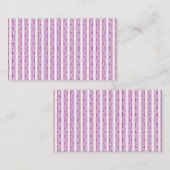 Carte de visite (Devant / Derrière)