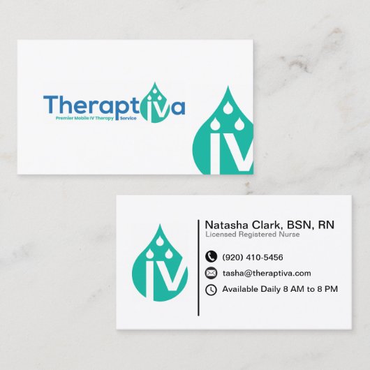 Carte de visite (Devant / Derrière)