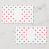 Carte de visite (Devant / Derrière)