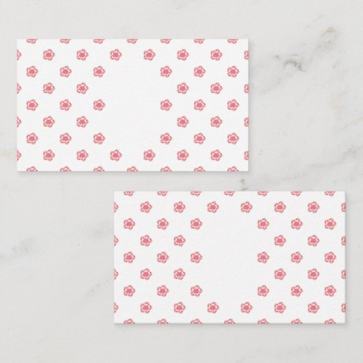 Carte de visite (Devant / Derrière)