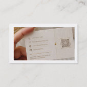CARTE DE VISITE (Dos)