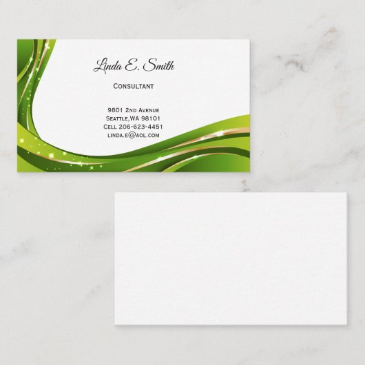 Carte de visite (Devant / Derrière)