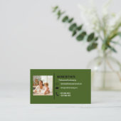 Carte de visite (Debout devant)