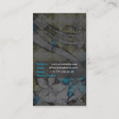 Carte de visite (Dos)