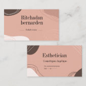 carte de visite (Devant / Derrière)