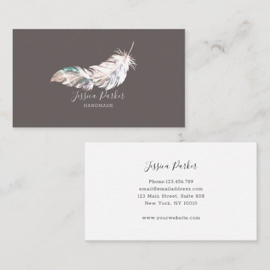 Carte de visite (Devant / Derrière)