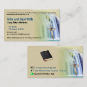 Carte de visite (Devant / Derrière)