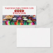 Carte de visite (Devant / Derrière)